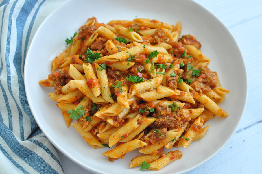 Hot Pepper Bolognese - Kelly's Clean Kitchen