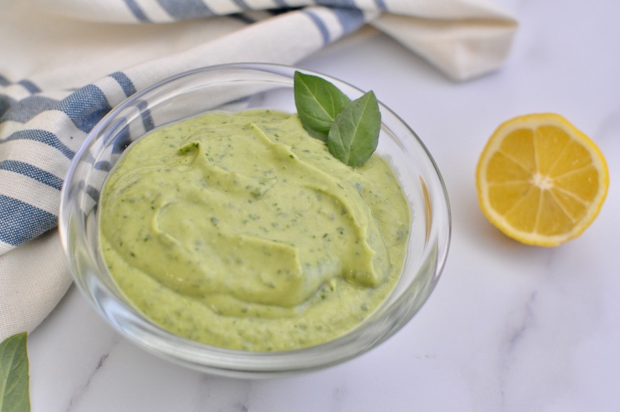 Vegan Green Goddess Dressing - Kelly's Clean Kitchen