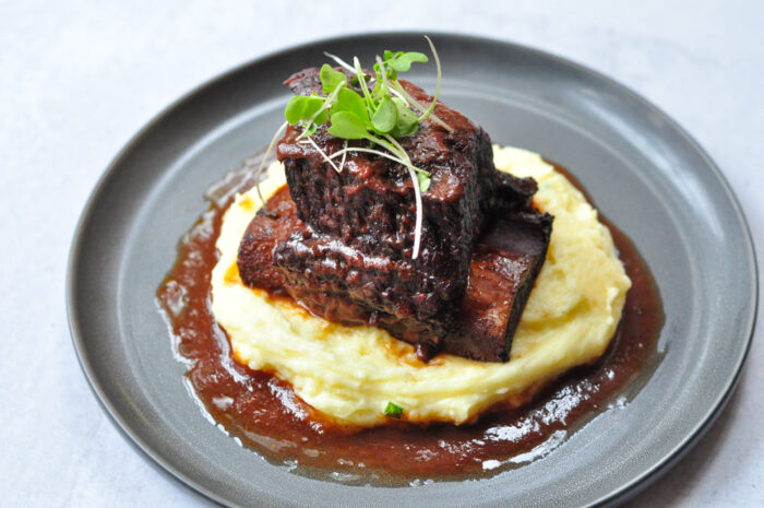 Red Wine Braised Short Ribs - Updated - Kelly's Clean Kitchen