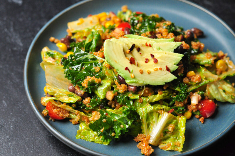 Mendocino Farms Copycat Avocado Superfood Salad Kelly's Clean Kitchen