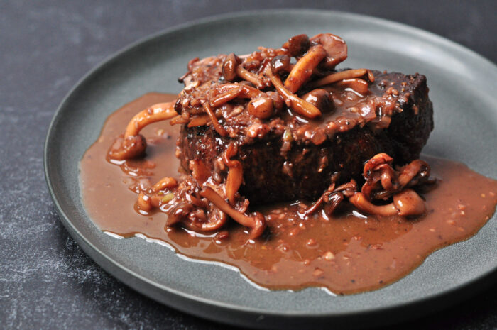 Mushroom Red Wine Reduction Sauce - Kelly's Clean Kitchen