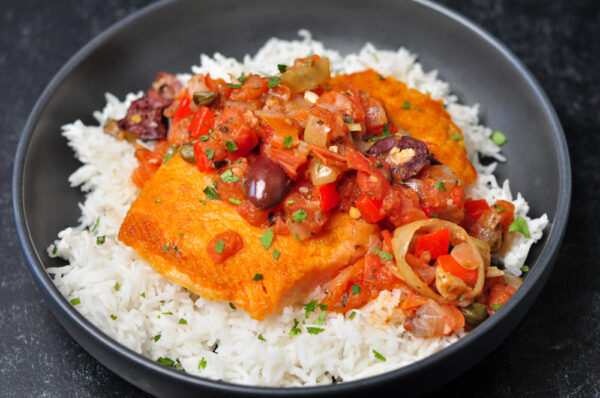 Salmon Veracruz - Kelly's Clean Kitchen