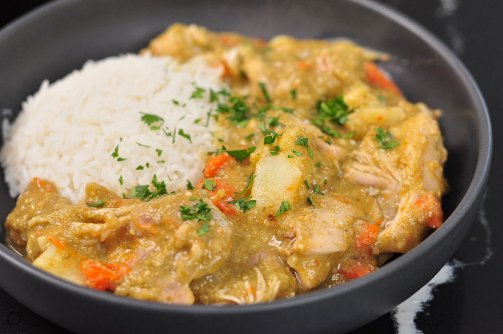 Chicken Tomatillo Stew - Kelly's Clean Kitchen