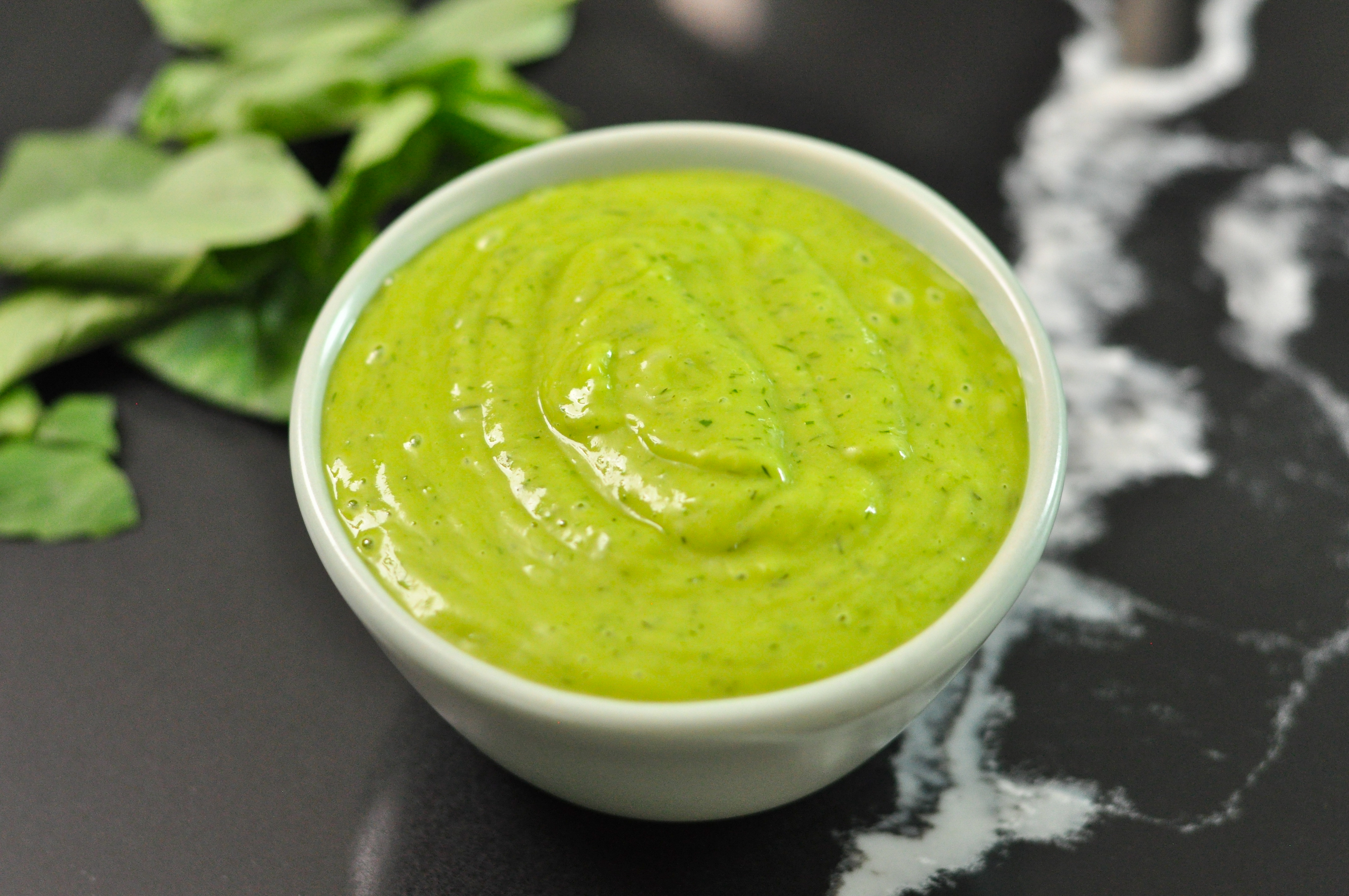 Green Goddess salad and dressing