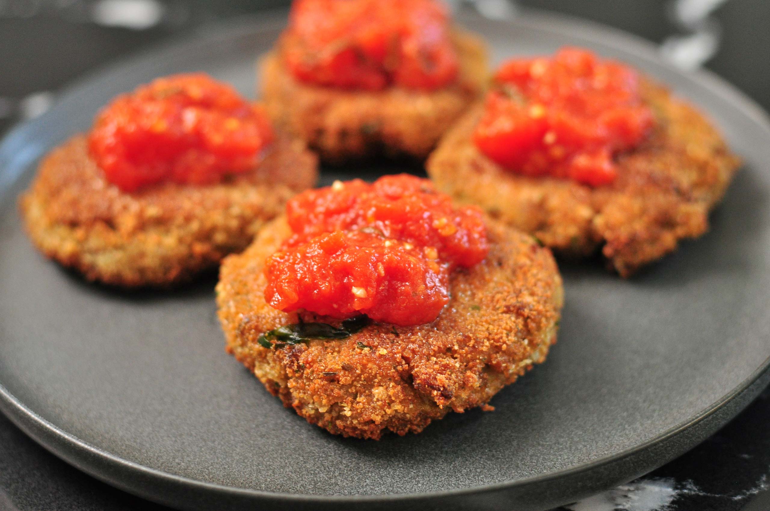 Italian Eggplant Fritters-7