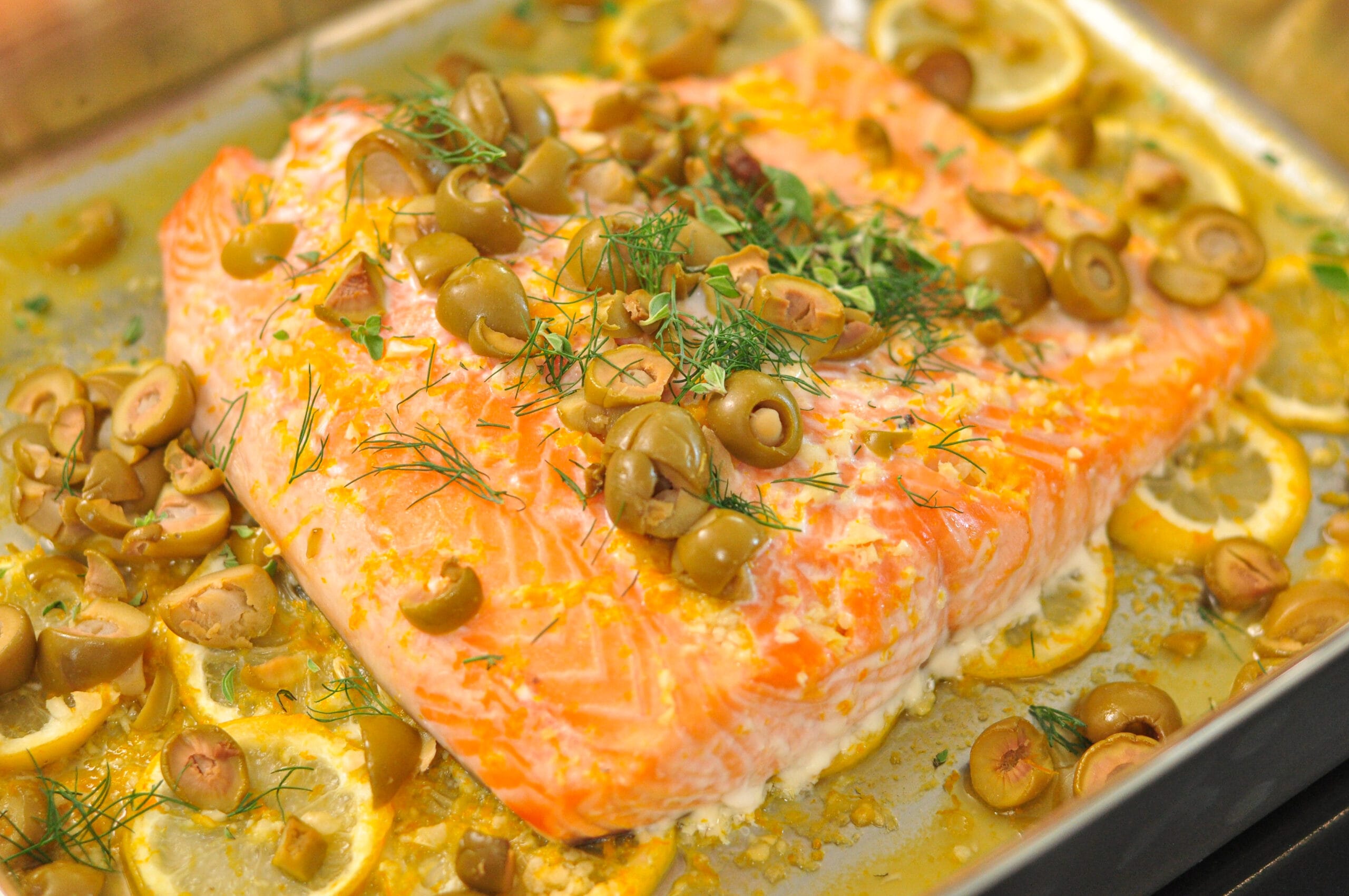 Slow Roast Olive Salmon-4