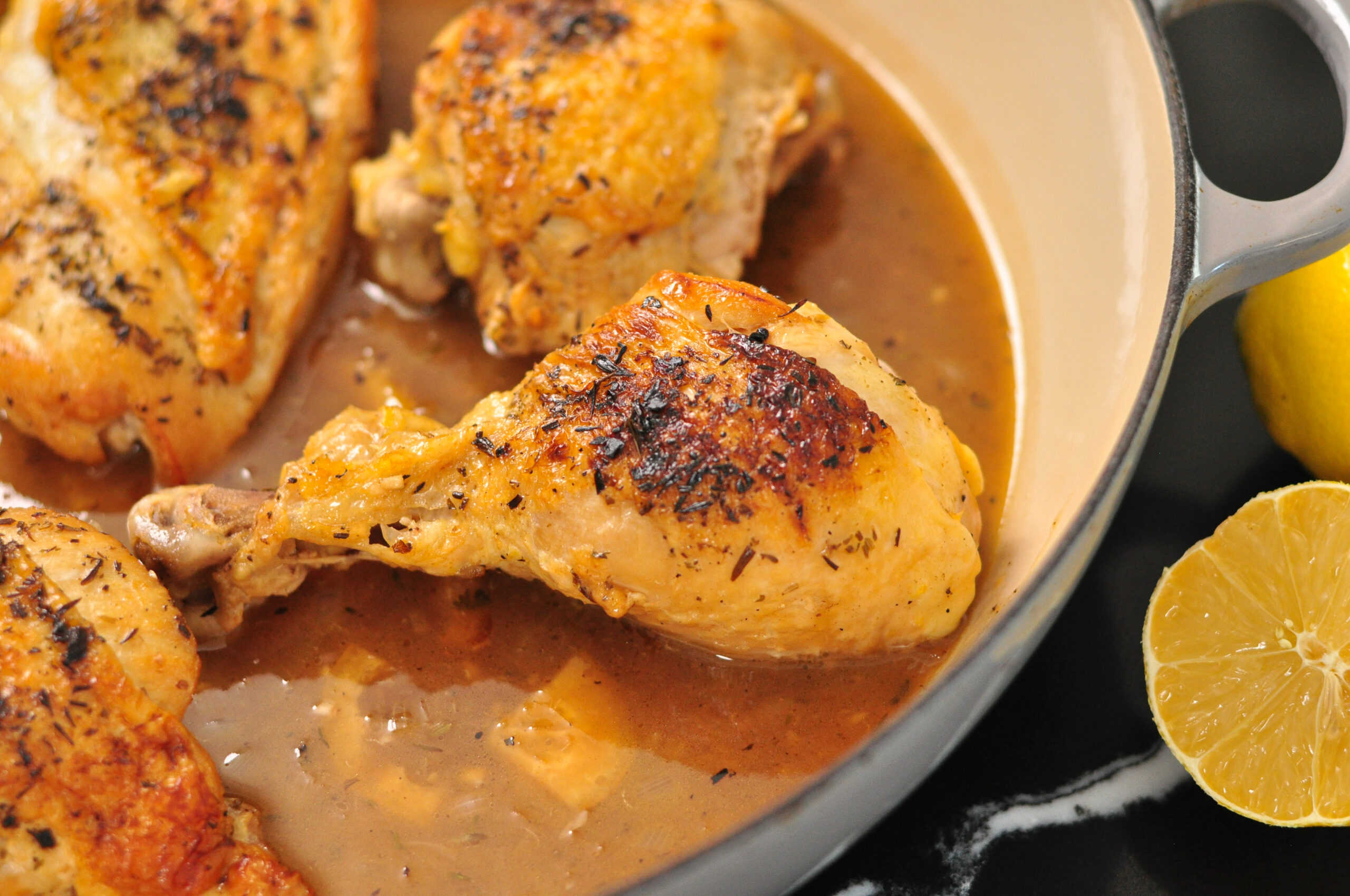 Lemon Braised Chicken-7